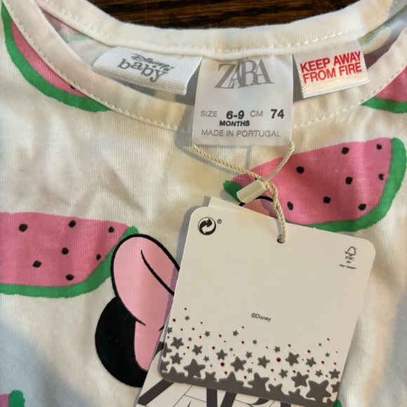 Zara x Disney new tee tagged 6-9 - Picture 2 of 2